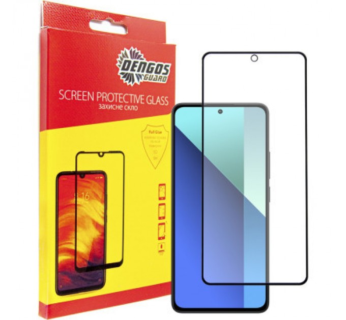 Dengos Скло захисне Dengos Full Glue Xiaomi Redmi Note 13 4G (black) (TGFG-346)