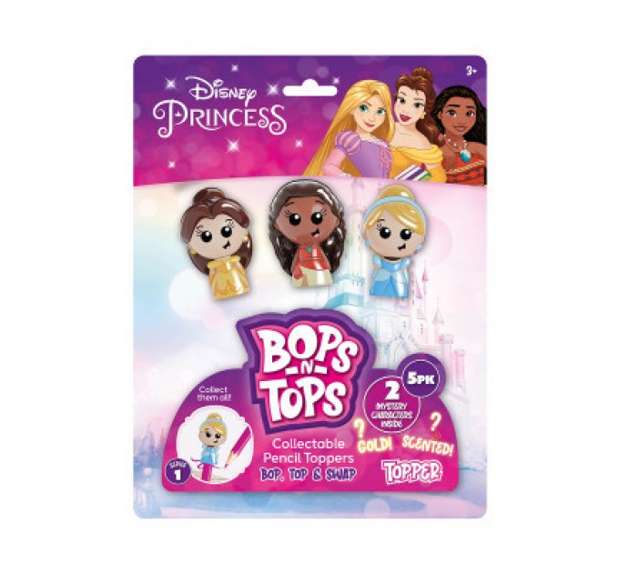 Sambro Фігурка Sambro набір фігурок-топерів – Принцеси Дісней 5 шт (DSP20-3562-KV-FO)
