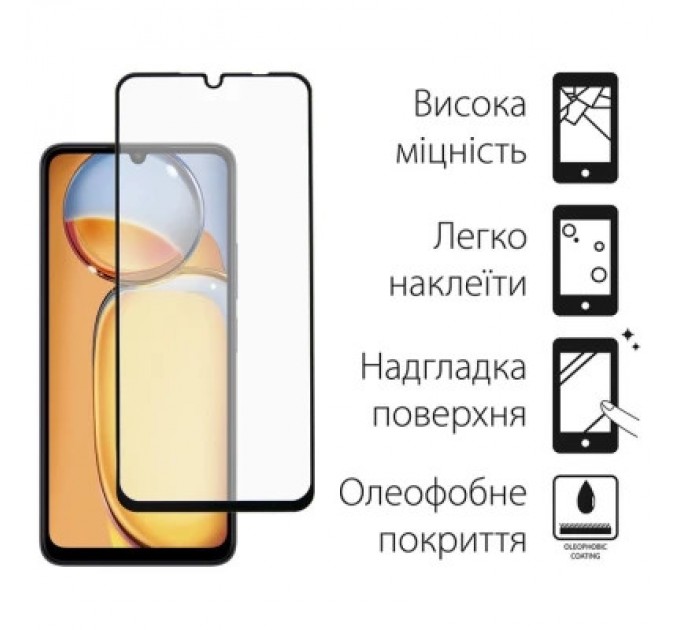 Dengos Чохол до мобільного телефона Dengos Kit for Xiaomi Redmi 13C case + glass (Green) (DG-KM-54)