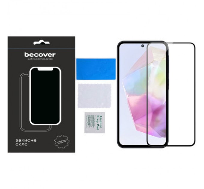 BeCover Скло захисне BeCover Samsung Galaxy A35 5G SM-A356 Black (711071)