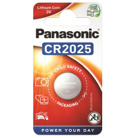 Батарейка Panasonic CR 2025 Lithium * 1 (CR-2025EL/1B)