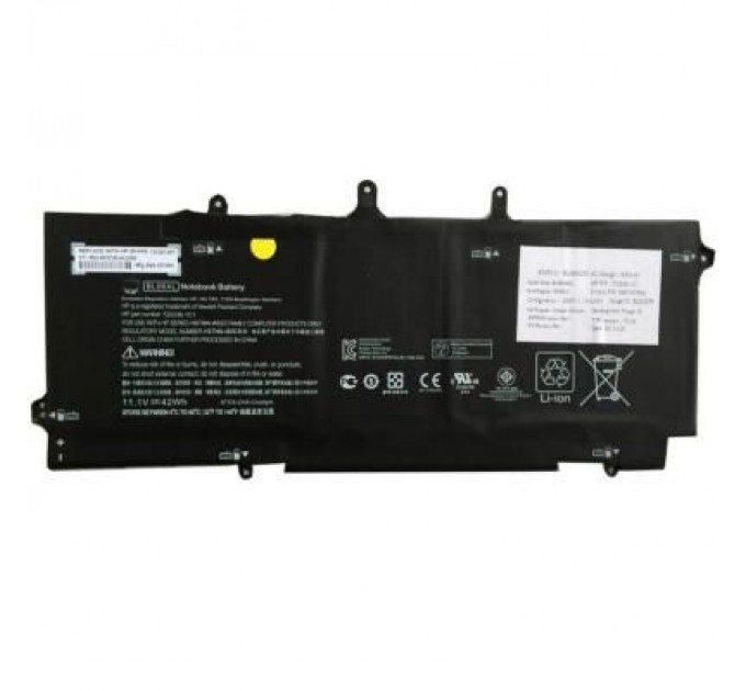 HP Акумулятор до ноутбука HP EliteBook Folio 1040 BL06XL 42Wh (3700mAh) 6cell 11.1V Li-io (A47106)