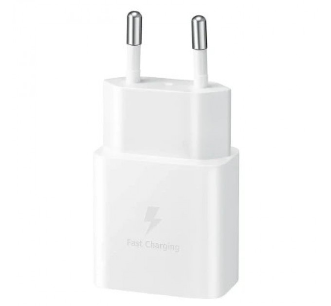 Samsung Зарядний пристрій Samsung USB-С 15W White (EP-T1510NWEGEU)