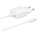 Зарядний пристрій Samsung USB-С 15W White + Cable USB-C 1m (EP-T1510XWEGEU)