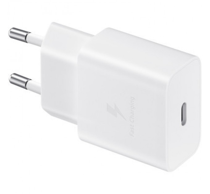Зарядний пристрій Samsung USB-С 15W White + Cable USB-C 1m (EP-T1510XWEGEU)