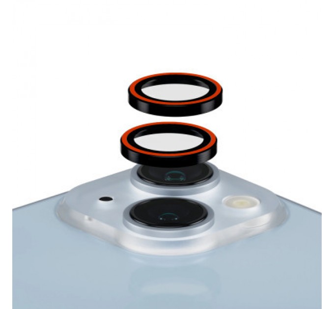 Armorstandart Скло захисне Armorstandart for Camera AR iPhone 15 / 15 Plus Red (ARM76135)