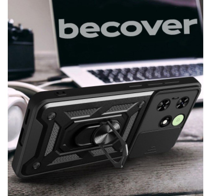 BeCover Чохол до мобільного телефона BeCover Military Tecno Spark 20C (BG7n) Black (710685)