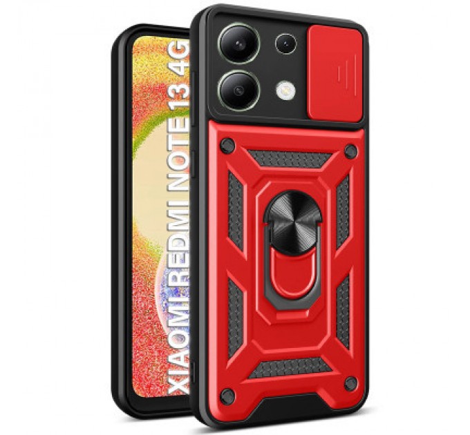 Чохол до мобільного телефона BeCover Military Xiaomi Redmi Note 13 4G Red (710692)