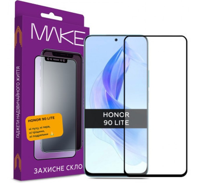 MAKE Скло захисне MAKE Honor 90 Lite (MGF-H90L)