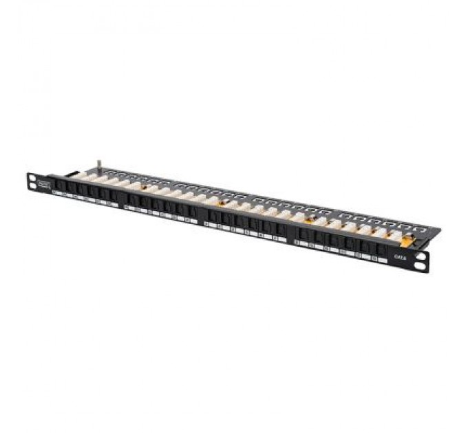 Digitus Патч-панель 19 " 0.5U, 24xRJ45, cat 6 UTP в зборі Digitus (DN-91624U-SL-SH)