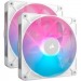 Corsair Кулер до корпусу Corsair iCUE Link RX140 RGB PWM White Dual Pack (CO-9051024-WW)