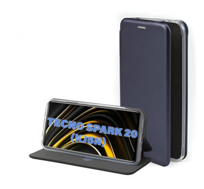 BeCover Чохол до мобільного телефона BeCover Exclusive Tecno Spark 20 (KJ5n) Deep Blue (711241)