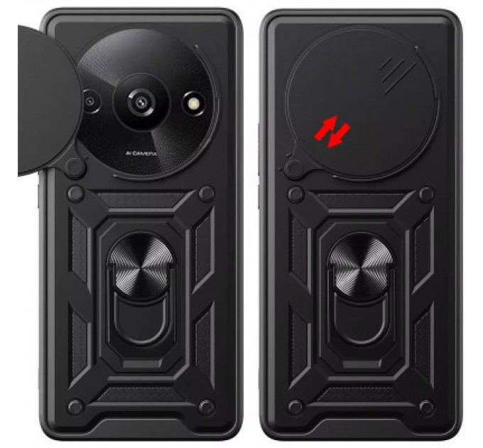 Чохол до мобільного телефона BeCover Military Xiaomi Redmi A3 4G Black (711319)