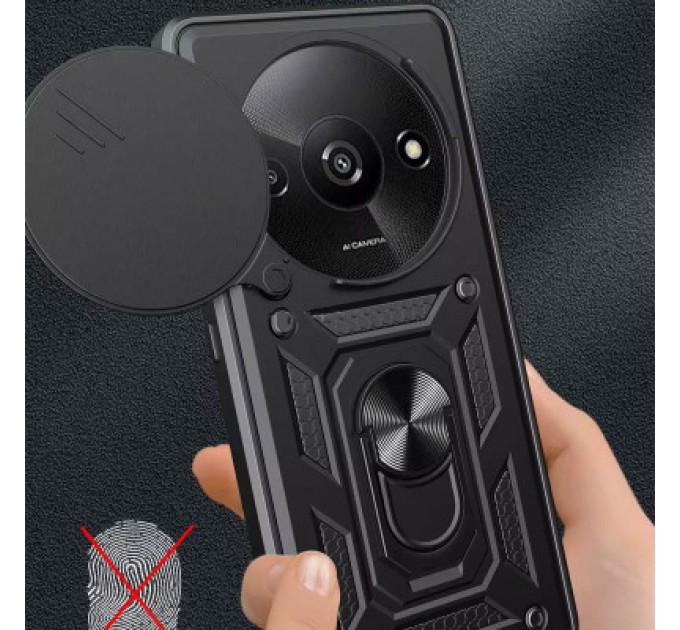 Чохол до мобільного телефона BeCover Military Xiaomi Redmi A3 4G Black (711319)