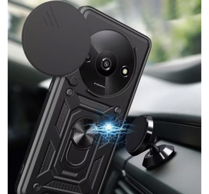 Чохол до мобільного телефона BeCover Military Xiaomi Redmi A3 4G Black (711319)