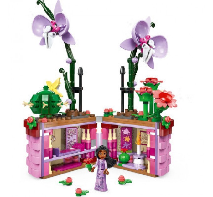 LEGO Конструктор LEGO Disney Princess Classic Квітковий горщик Ізабели 641 деталь (43237)