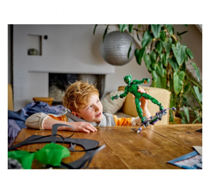 LEGO Конструктор LEGO Marvel Фігурка Зеленого гобліна для складання 471 деталь (76284)