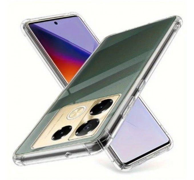 BeCover Чохол до мобільного телефона BeCover Anti-Shock Infinix Note 40 Pro (X6851) Clear (711171)