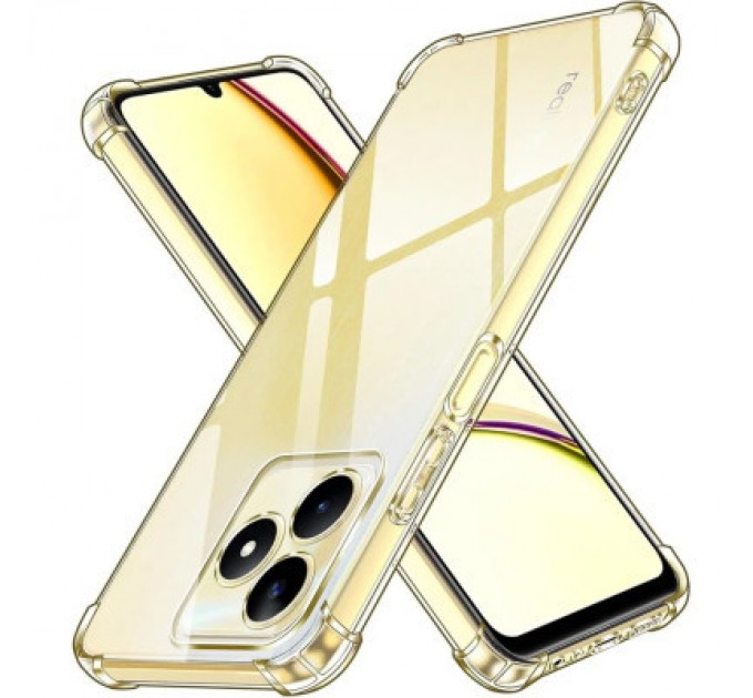 BeCover Чохол до мобільного телефона BeCover Anti-Shock Realme Note 50 Clear (711173)