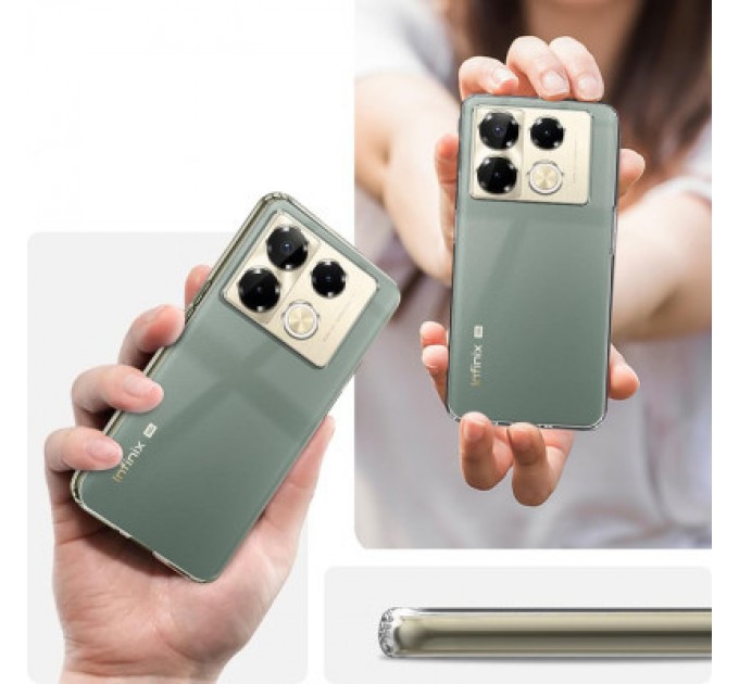 BeCover Чохол до мобільного телефона BeCover Infinix Note 40 Pro (X6851) Transparancy (711180)