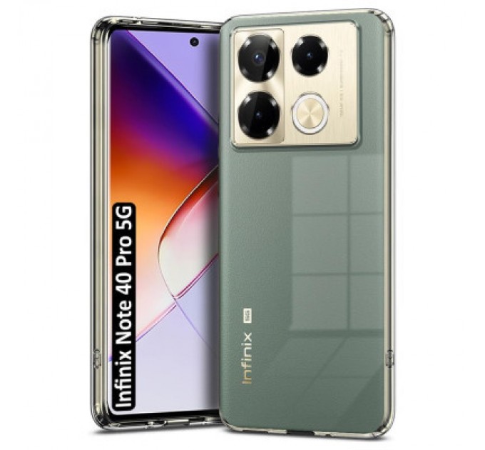 BeCover Чохол до мобільного телефона BeCover Infinix Note 40 Pro (X6851) Transparancy (711180)