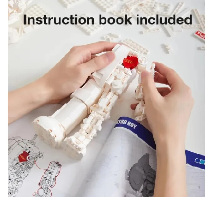 Pantasy Конструктор Pantasy Astro Boy: Чисто біла версія (86206)
