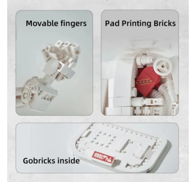 Pantasy Конструктор Pantasy Astro Boy: Чисто біла версія (86206)