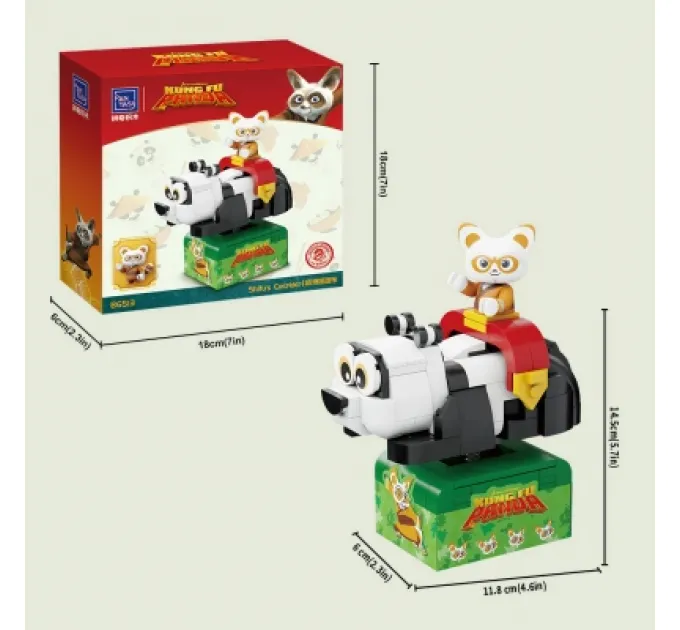 Конструктор Pantasy Kung Fu Panda Косрайдер Шифу (86513)