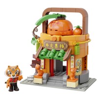 Конструктор Pantasy Kung Fu Panda Кунгфу Панда Міні Вид на вулицю - Фруктова крамниця Тигриці (86508)