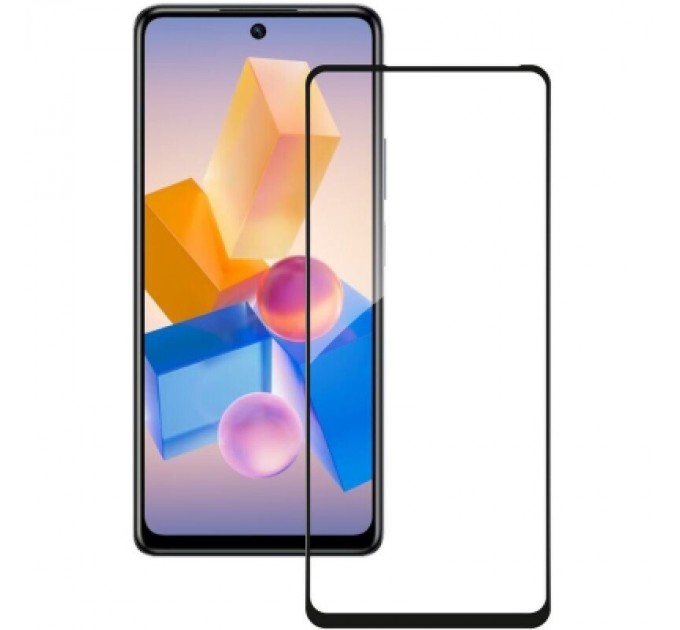 BeCover Скло захисне BeCover Infinix Hot 40 Pro (X6837) Black (711149)