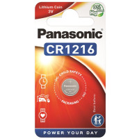 Батарейка Panasonic CR 1216 * 1 LITHIUM (CR-1216EL/1B)
