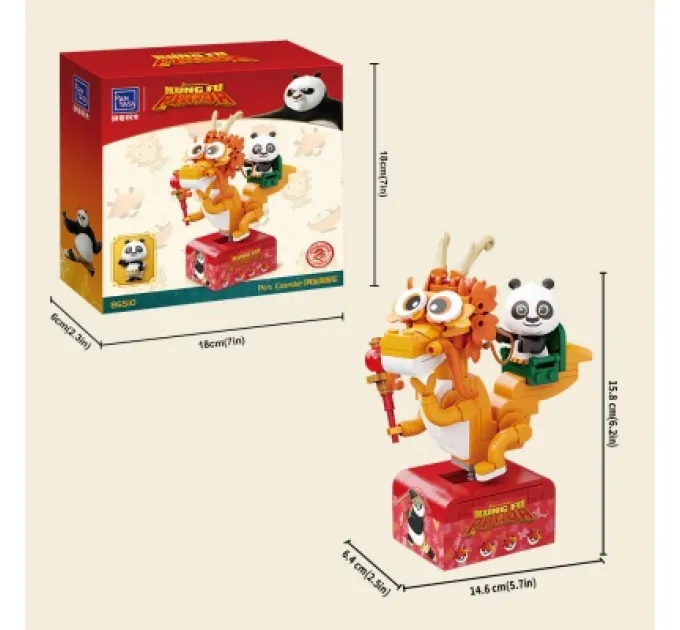 Конструктор Pantasy Kung Fu Panda Косрайдер По (86510)