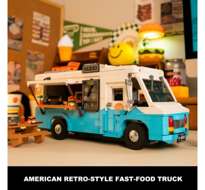 Конструктор Pantasy Original - Joyside Series Ретро-фудтрак (85011)