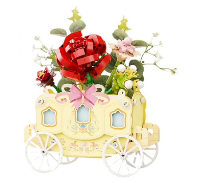 Pantasy Конструктор Pantasy Original - Flower Cart Кошик із трояндами (15027)