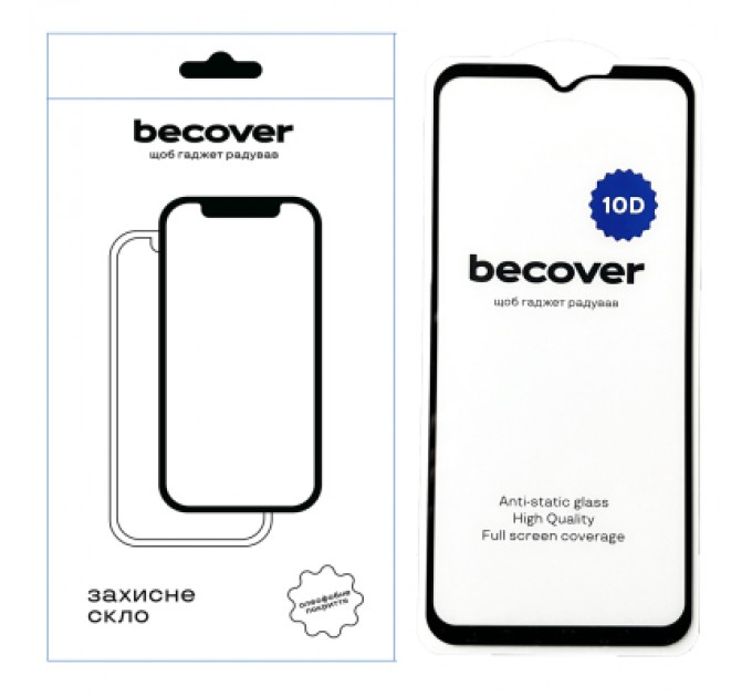 BeCover Скло захисне BeCover Samsung Galaxy Xcover7 10D Black (711363)