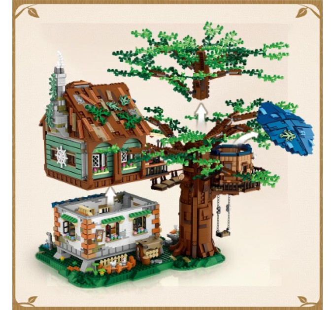 LOZ mini Конструктор LOZ mini Будинок на дереві без фігурок (1033)