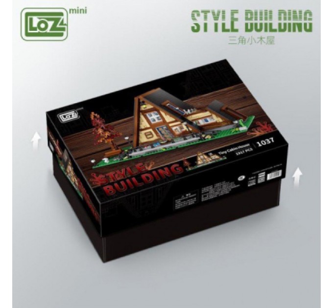 LOZ mini Конструктор LOZ mini Крихітний будиночок-хижина без фігурок (1037)