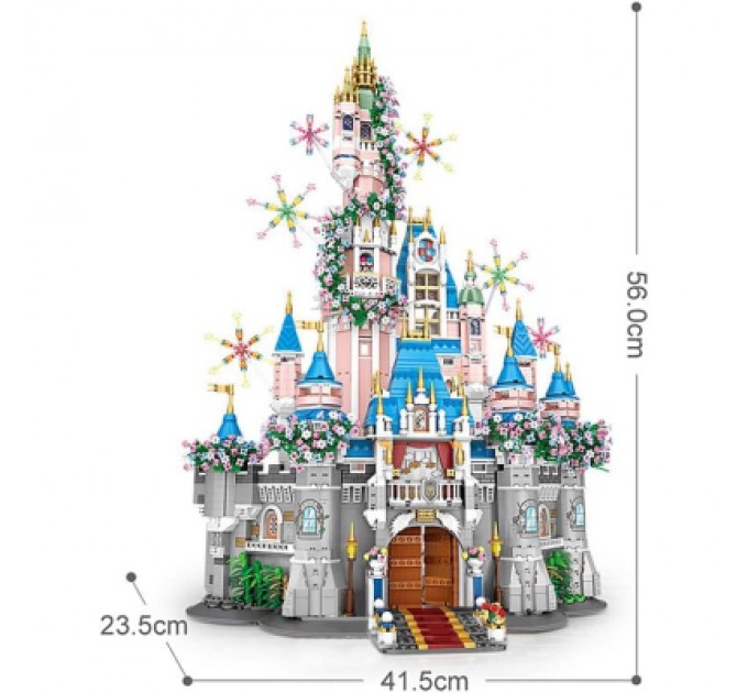 LOZ mini Конструктор LOZ mini Замок мрії без фігурок (1051)