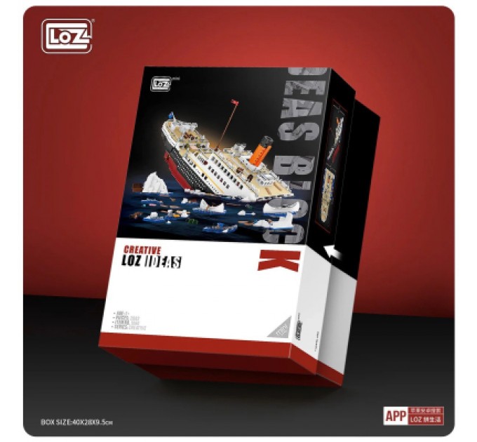 LOZ mini Конструктор LOZ mini Титанік без фігурок (1060)