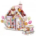 LOZ mini Конструктор LOZ mini Цукерковий будиночок без фігурок (1224)