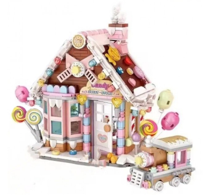 LOZ mini Конструктор LOZ mini Цукерковий будиночок без фігурок (1224)