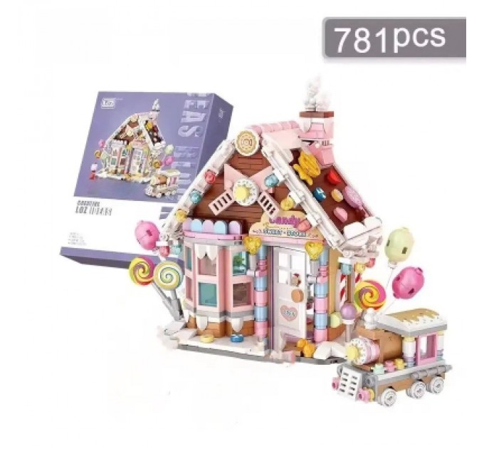 LOZ mini Конструктор LOZ mini Цукерковий будиночок без фігурок (1224)