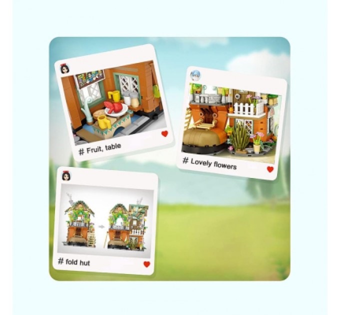 LOZ mini Конструктор LOZ mini Хижина гномів без фігурок (1226)