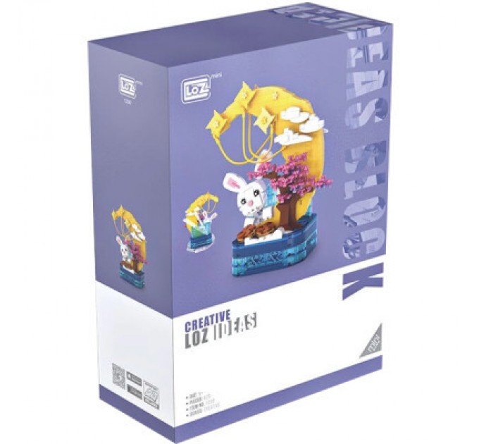 LOZ mini Конструктор LOZ mini Горщик із пензликом для місячного кролика (1230)