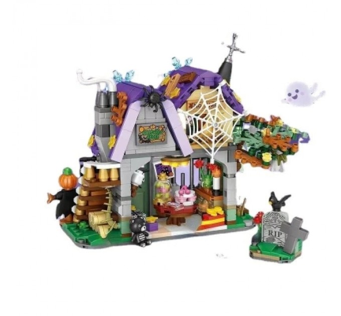 LOZ mini Конструктор LOZ mini Будиночок на Геловін без фігурок (1233)