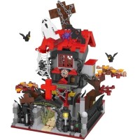 Конструктор LOZ mini Будинок із привидами без фігурок (1251)