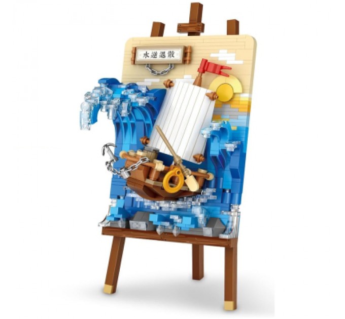 LOZ mini Конструктор LOZ mini Block painting без фігурок (1280)