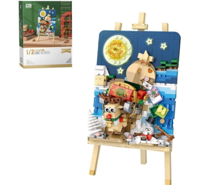 LOZ mini Конструктор LOZ mini Sleigh car без фігурок (1282)