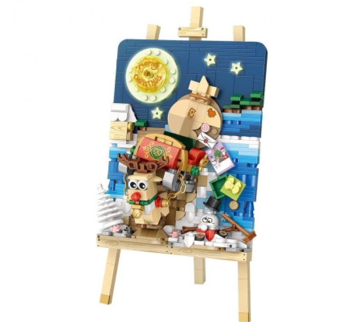 LOZ mini Конструктор LOZ mini Sleigh car без фігурок (1282)