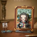 LOZ mini Конструктор LOZ mini Об'ємна картина Мона Ліза без фігурок (1286)